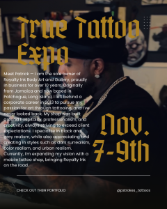 PATRICK TRUE TATTOO EXPO - 1